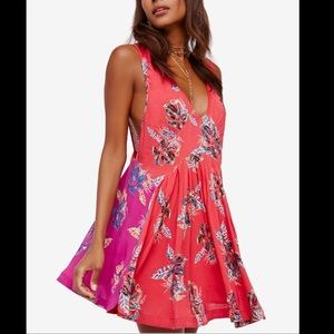 Free People Thought It Was A Dream Printed Dress